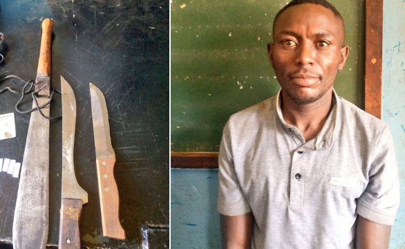 The suspect identified as Peter Ndiritu Ndirangu alias Kimaitho was arrested in Nyeri County.
